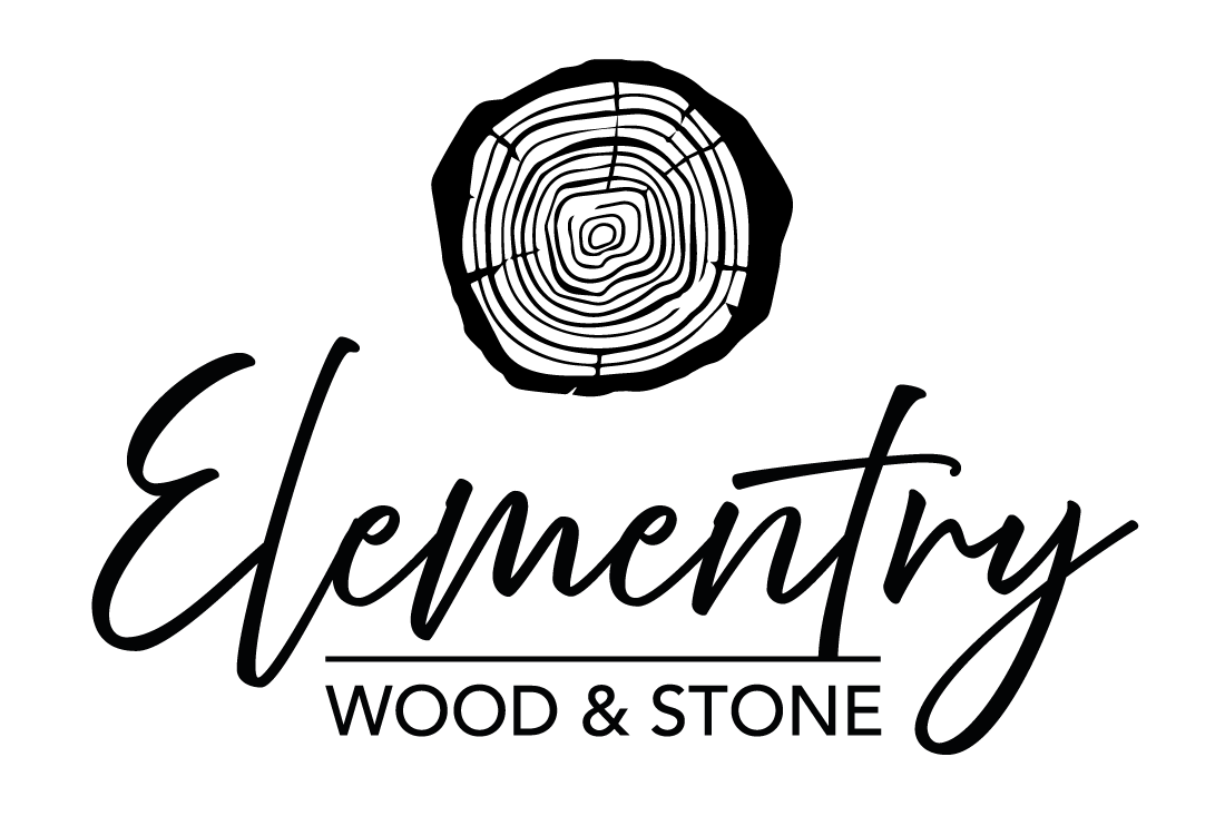 Schlichtes und einprägsames Logo für Elementry Wood & Stone